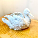 Duck-shaped planter or pot holder