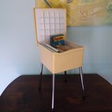 Vintage stool with storage box -1960s