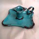Candlestick enamelled "cellar rat"