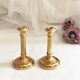 Pair of candlesticks for fine candles early twentieth century