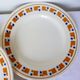 5 flat plates in iron earth of the Salins model Lucette 210834