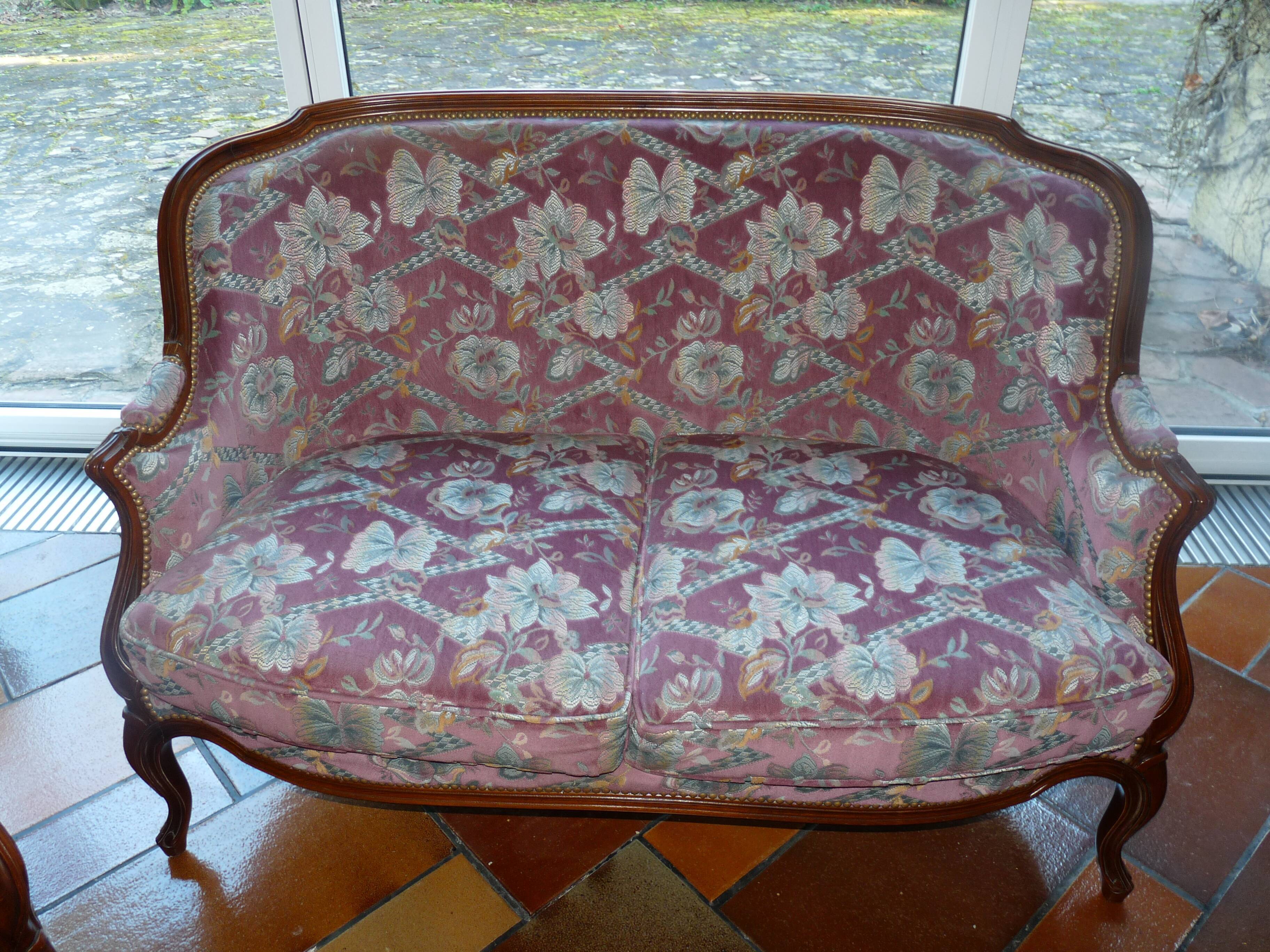 Living room set sofa and 2 armchairs