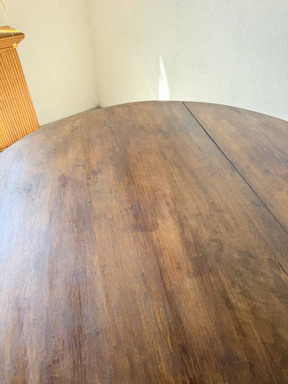 1950s oak winegrower's table