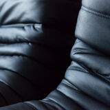 Set Togo leather black model designed by Michel Ducaroy 1973
