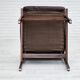 1970s, Norwegian design by Torbjørn Afdal, "Hunter" chair, leather.