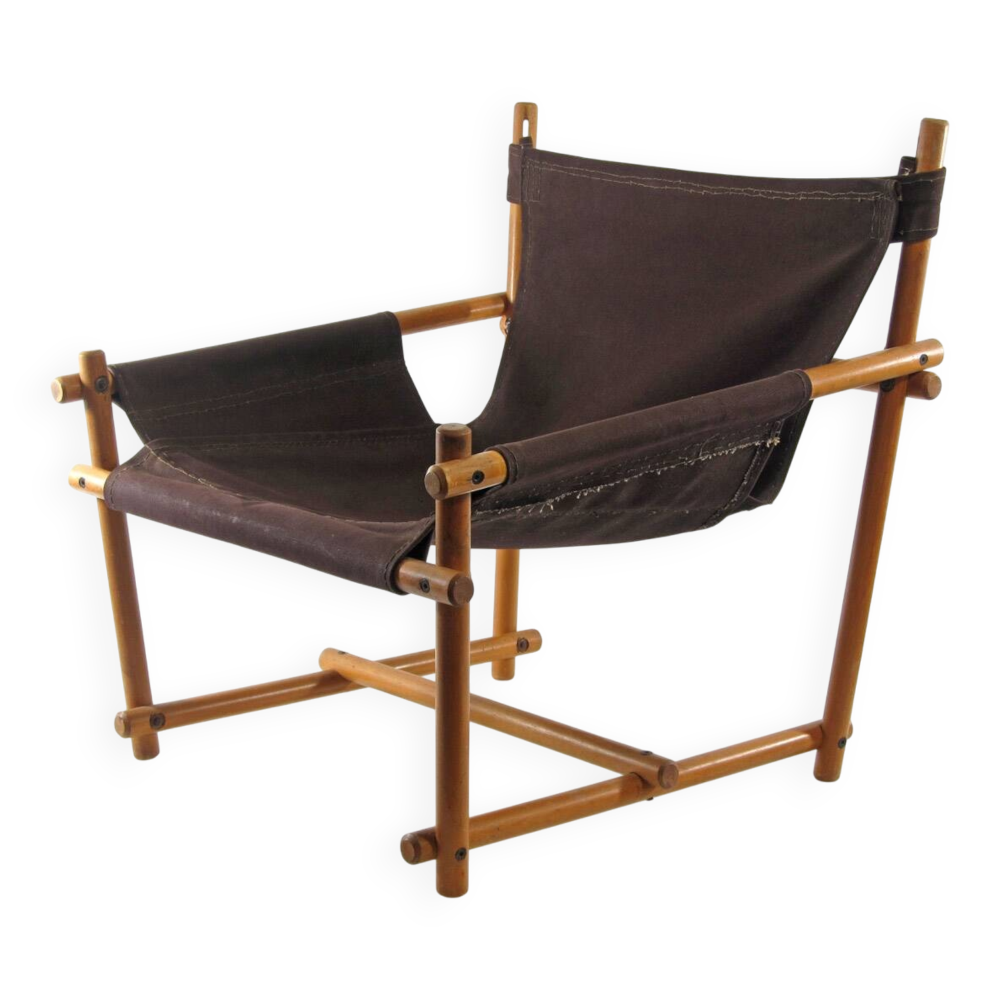 Scandinavian Safari Relax Chair, 1970s