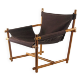 Scandinavian Safari Relax Chair, 1970s