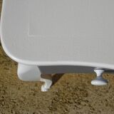 Small white and grey wooden dressing table