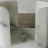 Ashtray and marble under glass