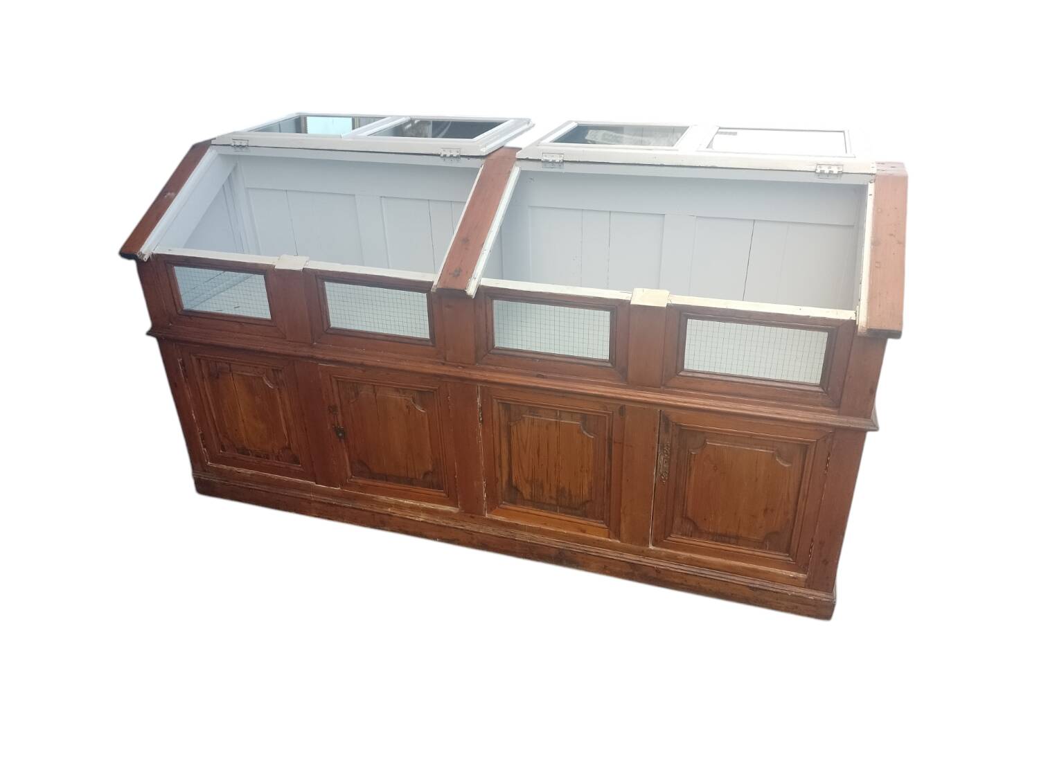 19th century haberdashery or grocery store window