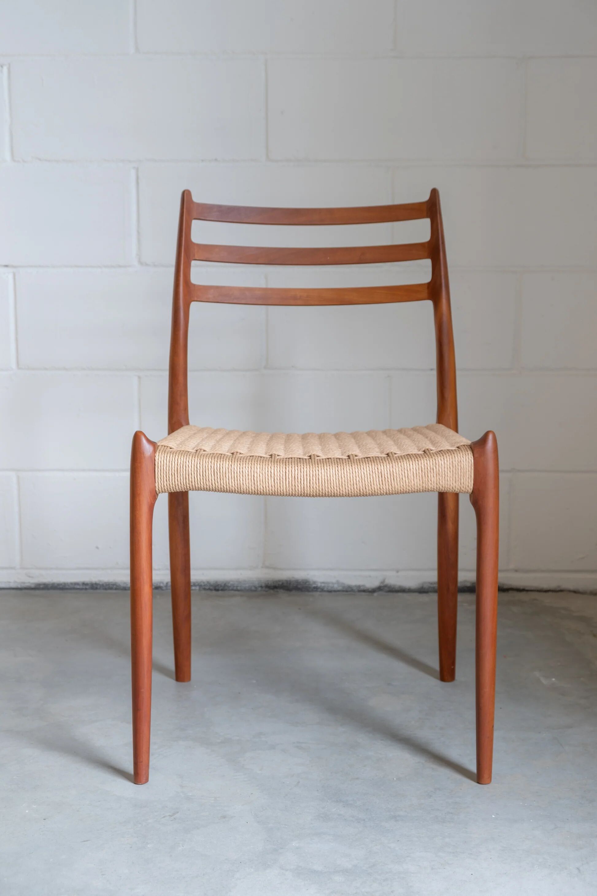 N.O. Moller model 78, teak