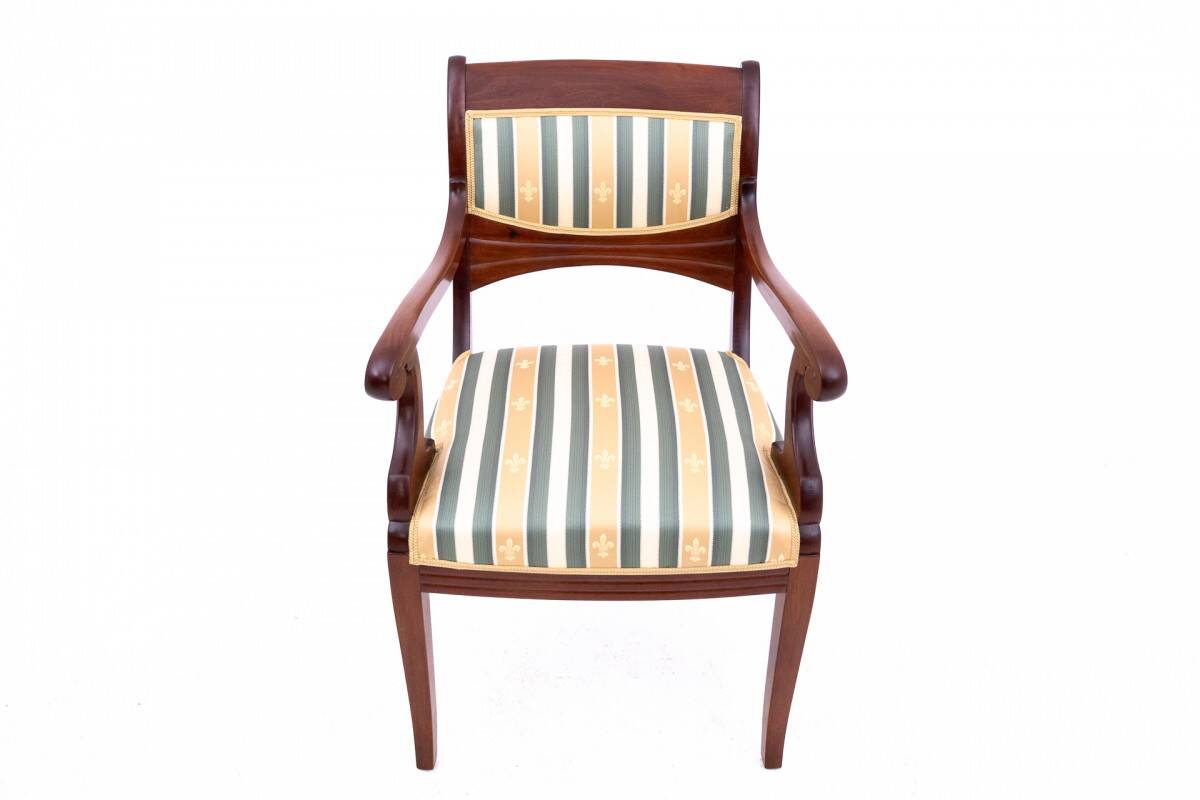 Armchairs, Northern Europe, circa 1890. After renovation.