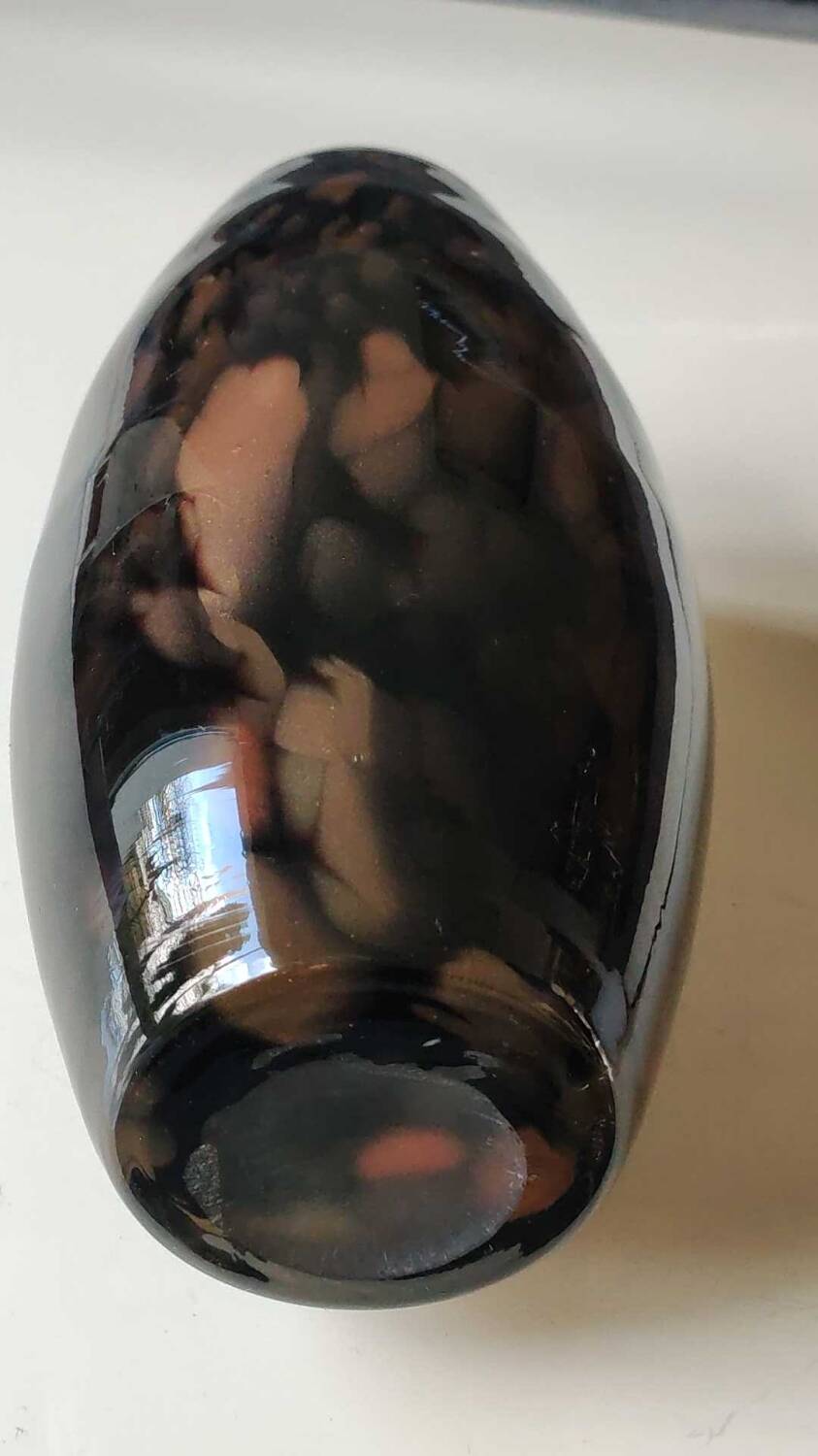 Venetian Murano blown glass vase by Carlo Nason, 1960s