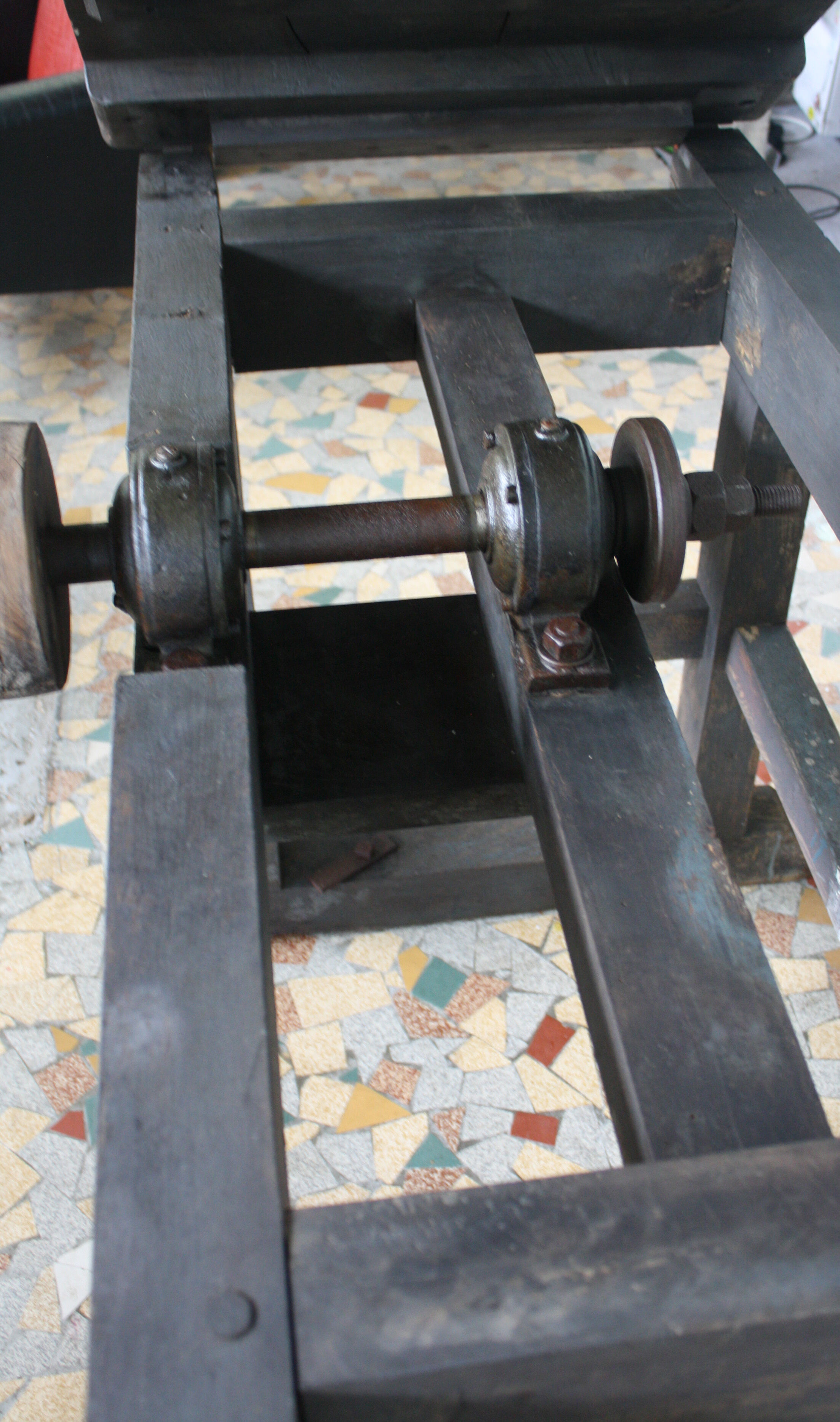 Former wooden sawmill