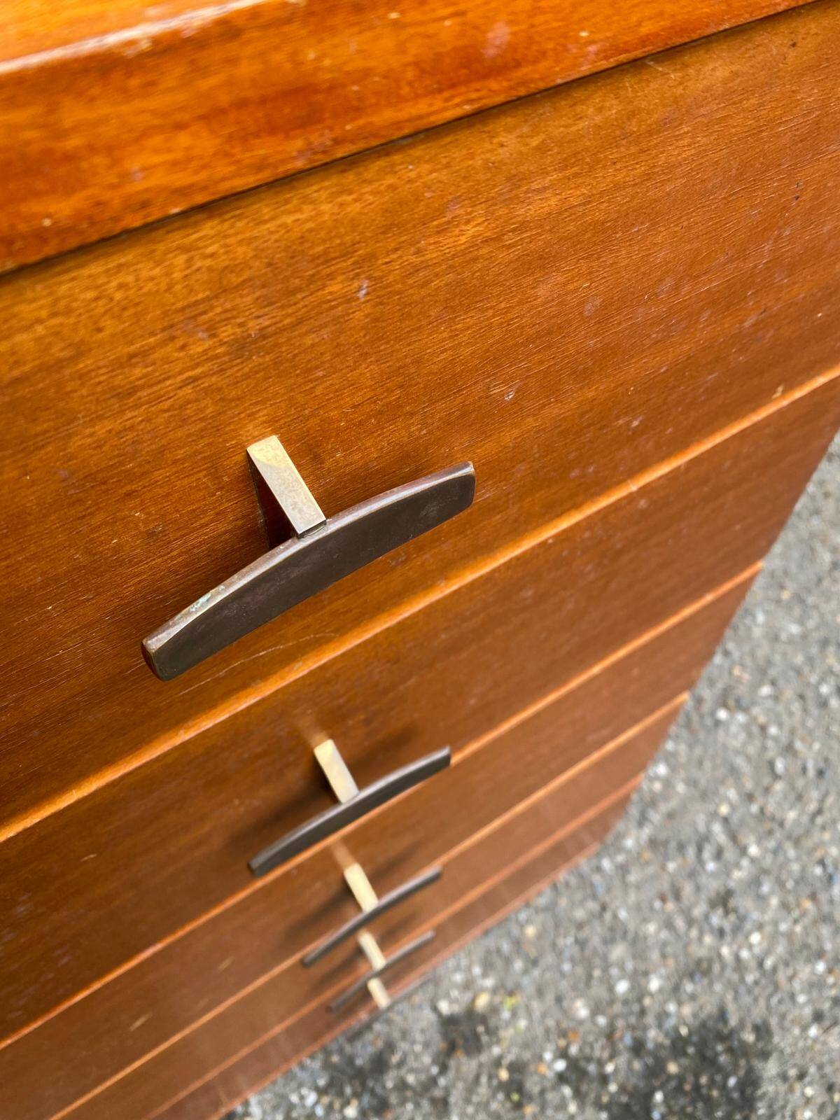 Scandinavian chest of drawers from the 60s in teak