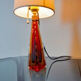 Sommerso lamp by PIETRO TOSO for Seguso, Murano, Italy, 1970