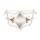 Entrance hall - Wall-mounted coat rack with mirror