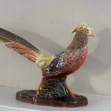 Art Deco ceramic pheasant by Lucien Alliot