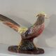 Art Deco ceramic pheasant by Lucien Alliot