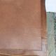 Louis XV style desk in wood, with a brown leather top.
