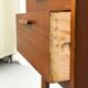 Danish teak desk with drawers, 1960s