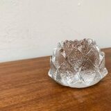 Nimbus Glass Candle Holder by Berit Johansson for Orrefors, Sweden, 1970s