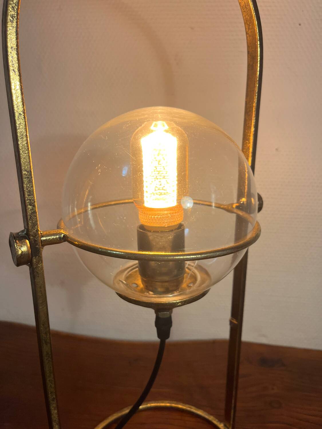 Adjustable floor lamp, 2000s globe