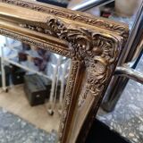 Old gilded mirror