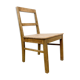 Chaise de ferme en pin antique d’orme suédois