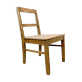 Antique swedish farmhouse chair elm pine