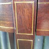 Louis XVI-style mahogany and marble console