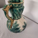 Old faience vase said to the "deer".