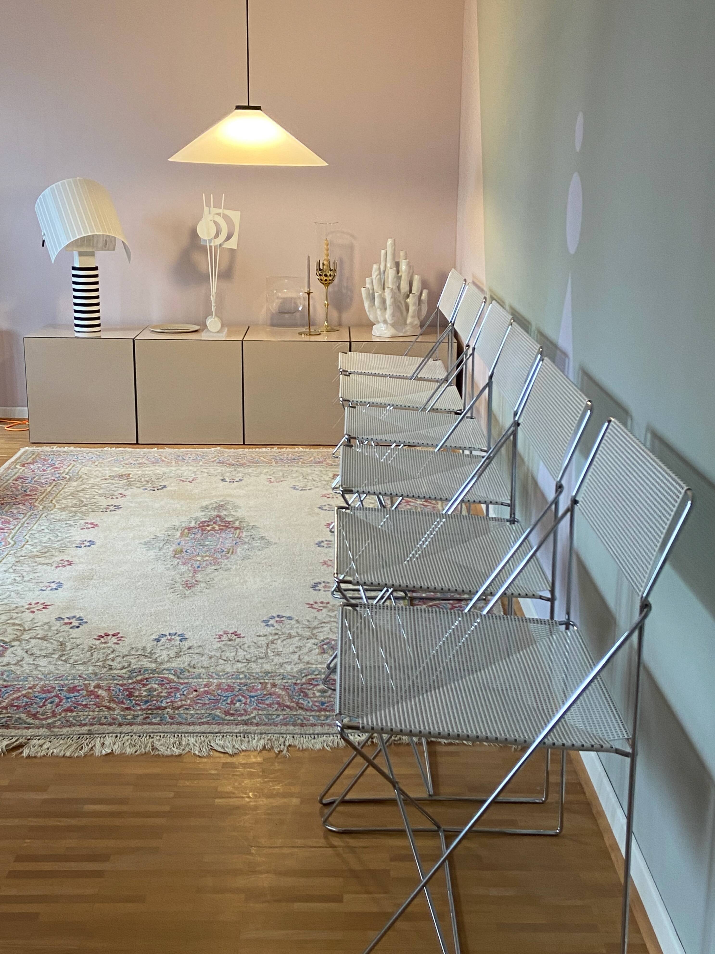 One X Line Chair by Niels Jørgen Haugesen for Hybodan 1980s