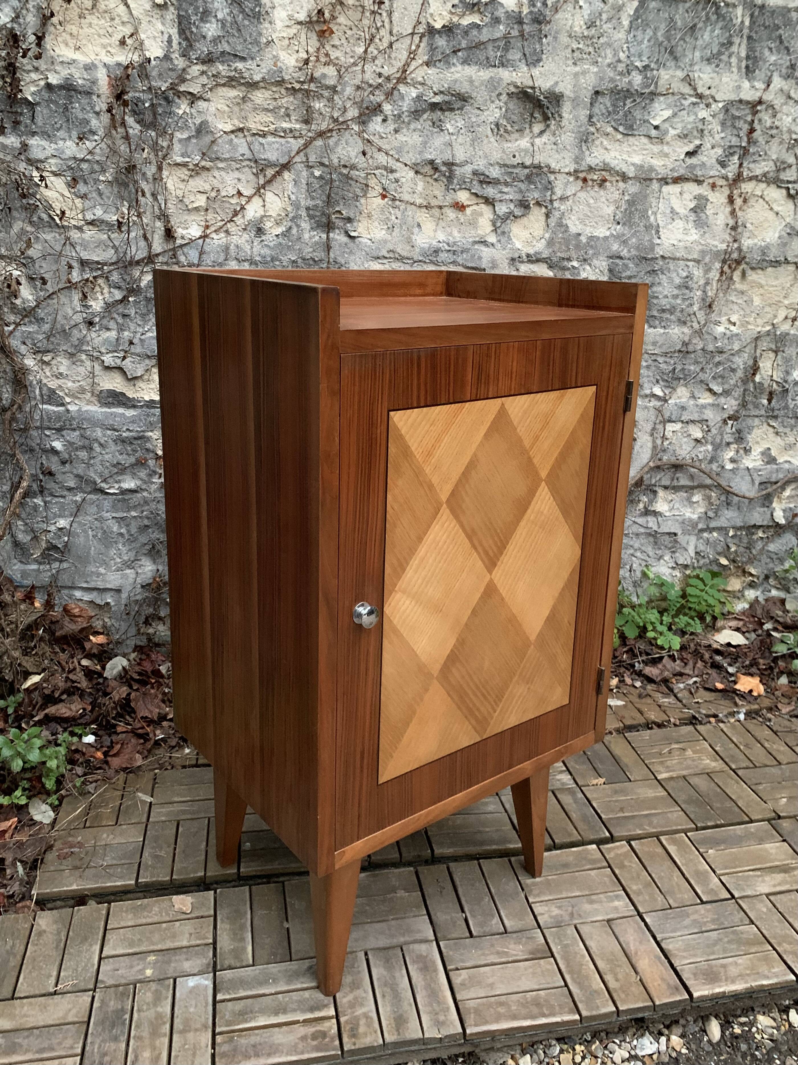 Vintage rosewood and elm sideboard 1950