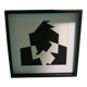 Tableau Vintage Art Optique - Victor Vasarely "Phantom" - Frame 40x40cm