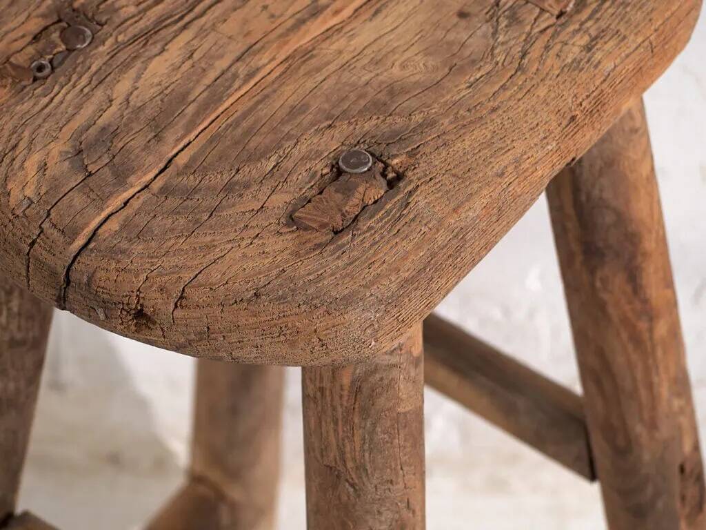 Small antique stool (c.1900) #2