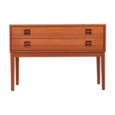 Commode en teck vintage des années 1960 Danemark