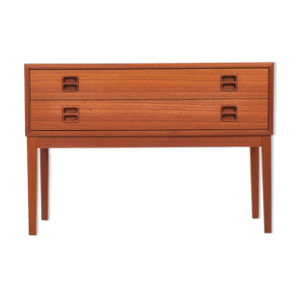 Small dresser in vintage teak from 1960s Denmark