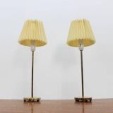 Pair of Midcentury Table /Desk Lamps Falkenbergs Belysnings, Sweden, 1970s