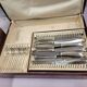 Silver plated cutlery set, Fionnet François, mid-20th century, 149 pieces with boxes