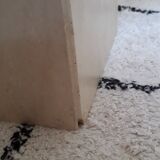 Low table in travertine