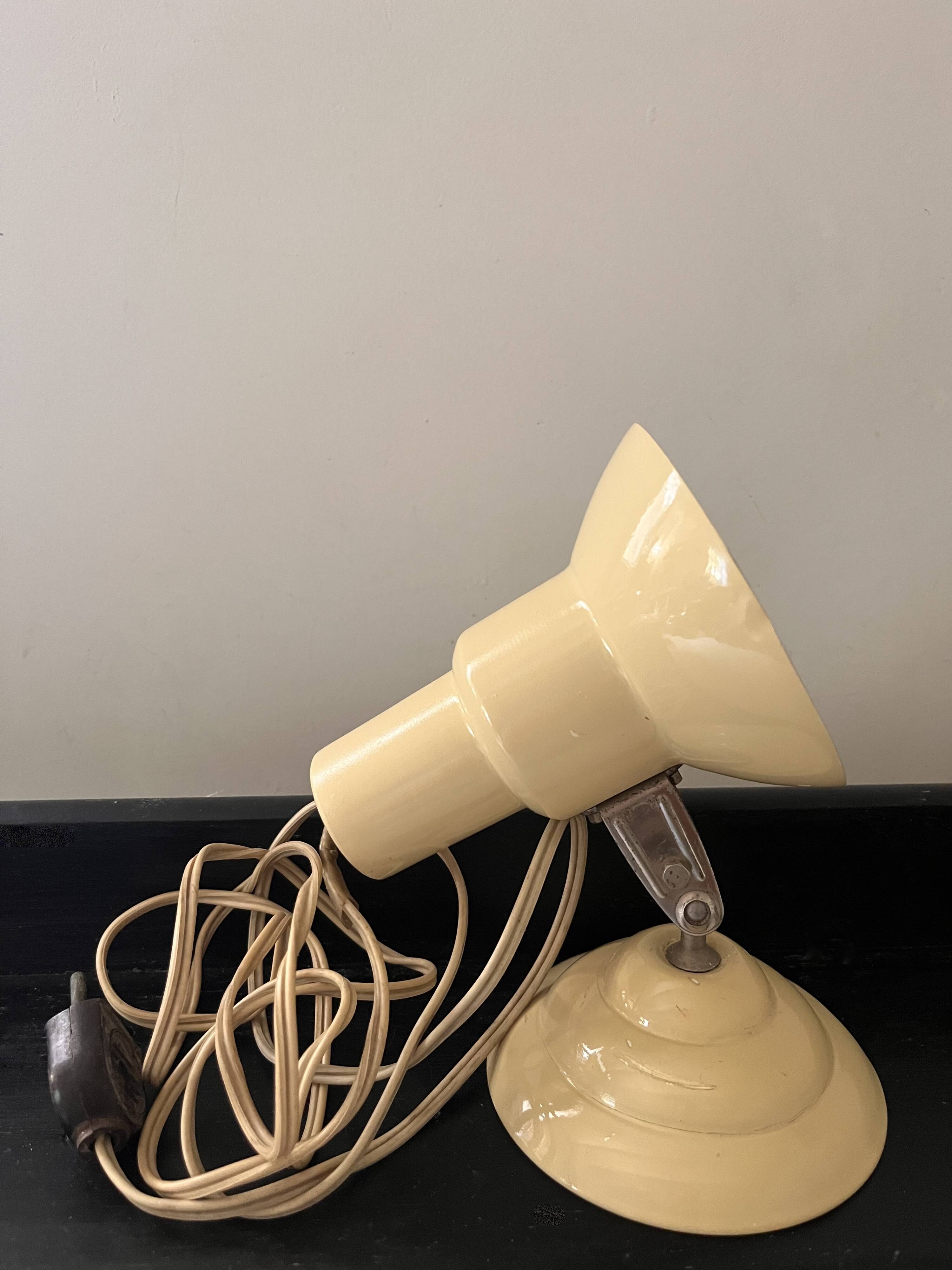Bedside lamp, vintage lighting