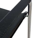 Vintage Breuer style leather chair B32/34 Italian Design