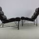 2 chauffeuses Spider par Kenneth Bergenblad pour Dux Suède