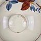 Large vintage soup tureen Digoin Sarreguemines – Brown and blue floral decoration