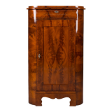 Biedermeier Corner Cabinet, 19th Century, Fully Renovated