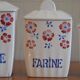 Lot de pots à épices en porcelaine Céranord