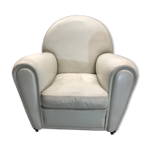 Club poltrona frau leather armchair