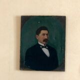 Portrait of a man, oil on canvas