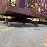 Walnut revolving library